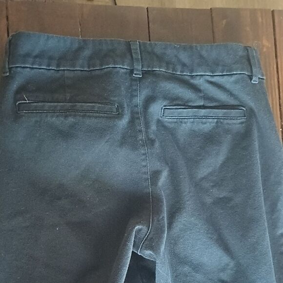 Old Navy Black Pixie Skinny Ankle Work Pant Women's Size 4 Tall Never-Fade - Picture 7 of 7